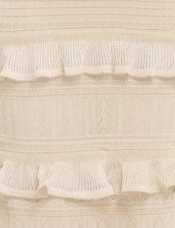 ZIMMERMANN Knitwear<Luminosity Ruffle Tank Dress