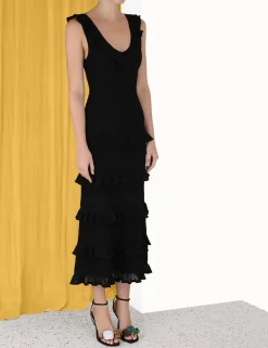 ZIMMERMANN Luminosity<Luminosity Ruffle Tank Dress