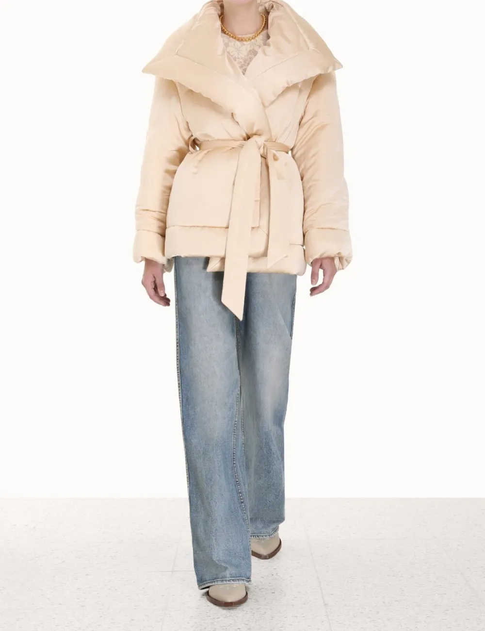 ZIMMERMANN Luminosity<Luminosity Satin Wadded Jacket