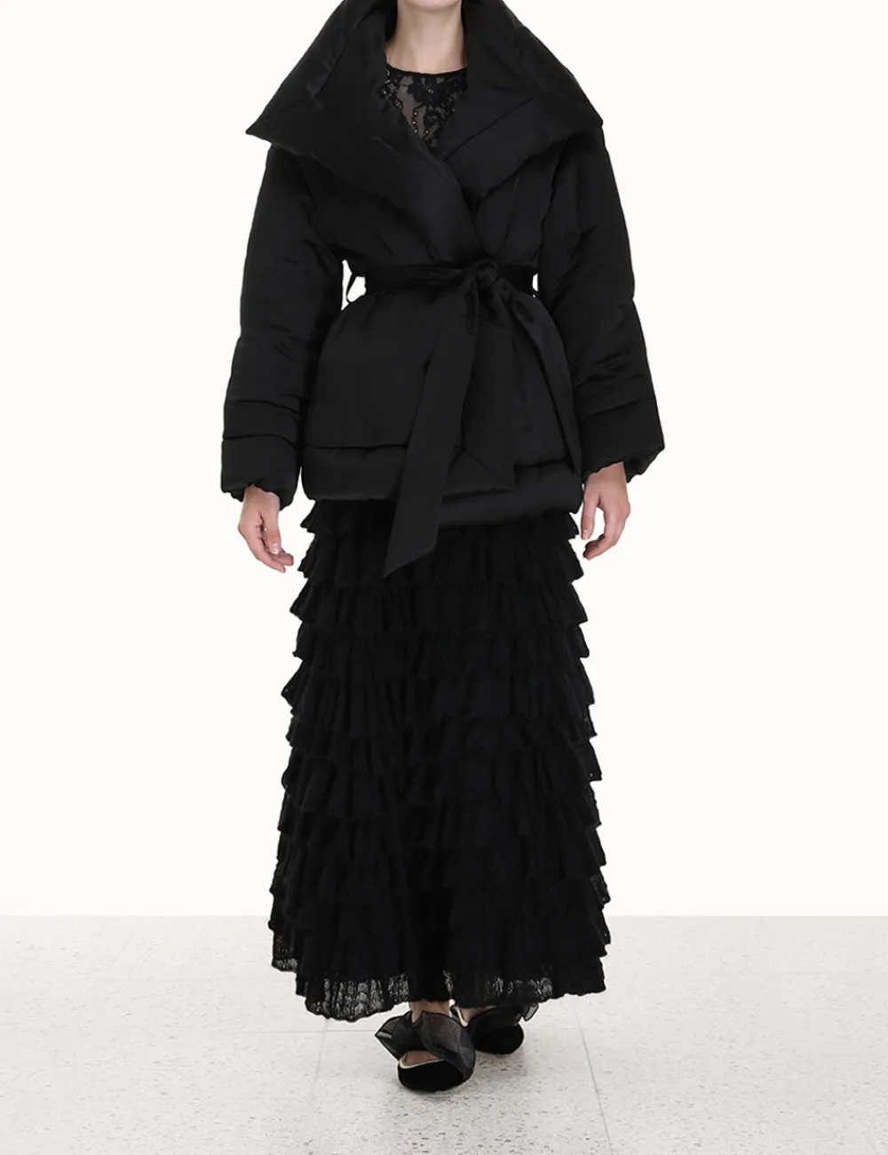 ZIMMERMANN Jackets & Coats<Luminosity Satin Wadded Jacket