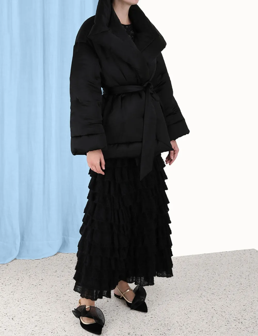 ZIMMERMANN Jackets & Coats<Luminosity Satin Wadded Jacket
