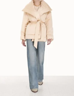 ZIMMERMANN Jackets & Coats<Luminosity Satin Wadded Jacket