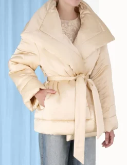ZIMMERMANN Jackets & Coats<Luminosity Satin Wadded Jacket