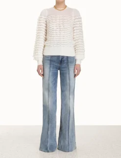 ZIMMERMANN Knitwear<Luminosity Scallop Sweater