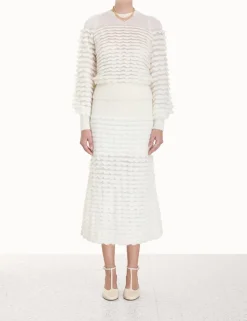 ZIMMERMANN Knitwear<Luminosity Scallop Sweater