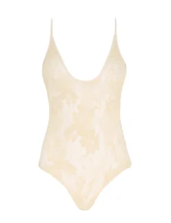 ZIMMERMANN In Denim<Luminosity Scoop Neck Bodysuit
