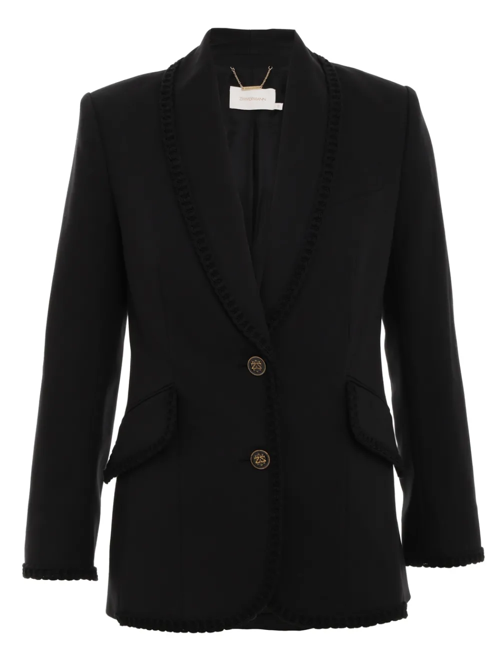 ZIMMERMANN Jackets & Coats<Luminosity Shawl Collar Blazer