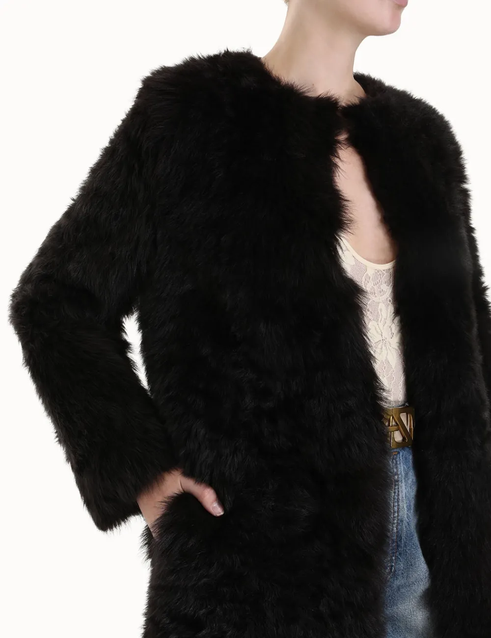 ZIMMERMANN Clothing<Luminosity Shearling Coat