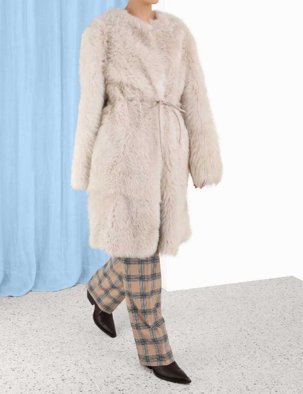 ZIMMERMANN Luminosity<Luminosity Shearling Coat