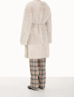 ZIMMERMANN Jackets & Coats<Luminosity Shearling Coat