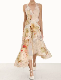 ZIMMERMANN Clothing<Luminosity Splice Lace Dress