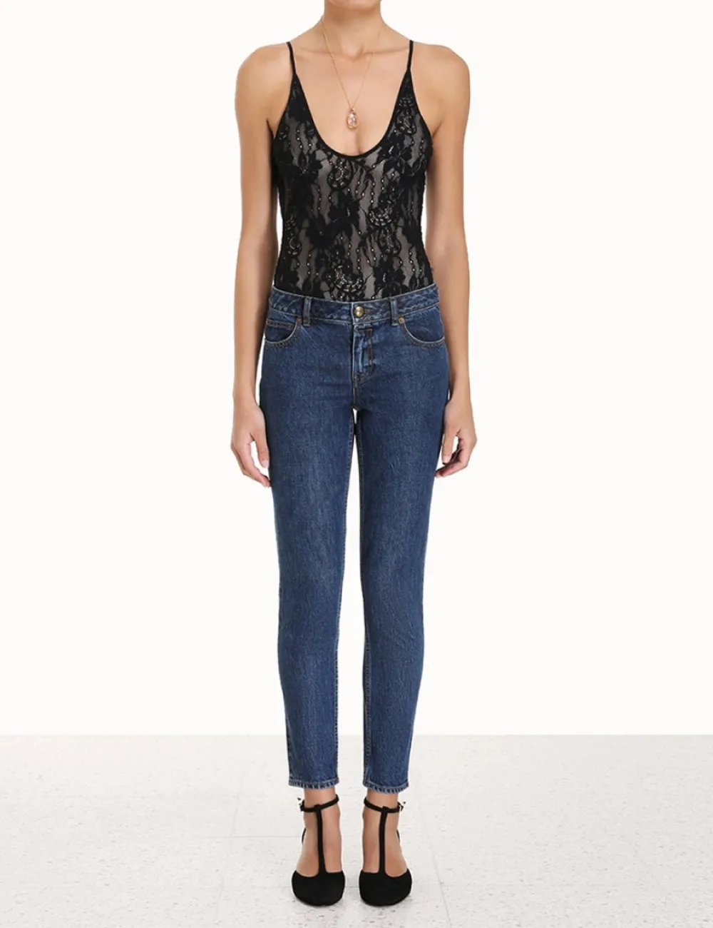 ZIMMERMANN Shorts & Pants<Luminosity Stovepipe Jean