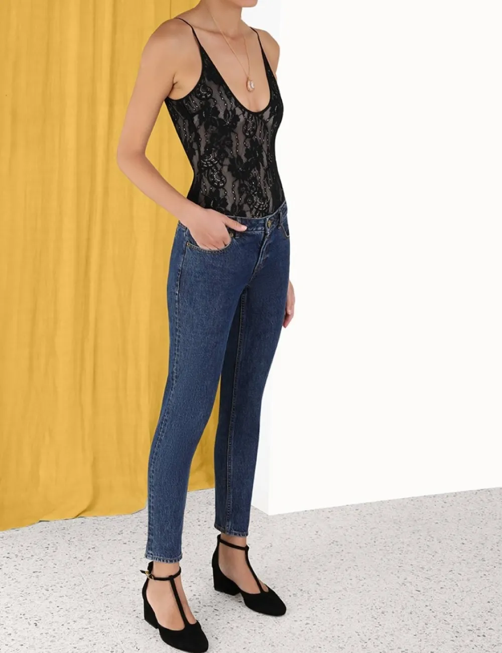 ZIMMERMANN Denim<Luminosity Stovepipe Jean