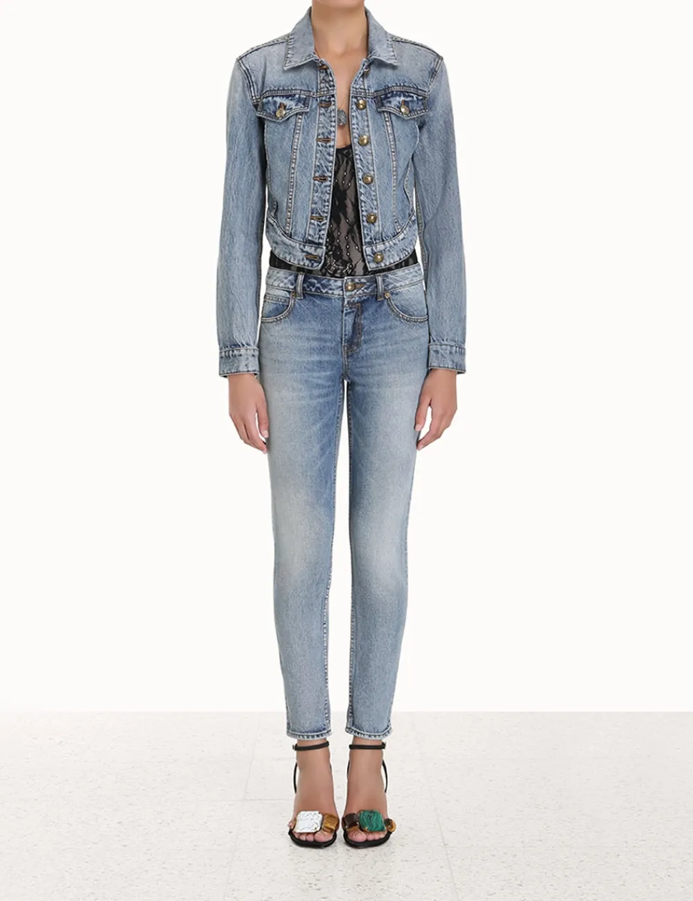 ZIMMERMANN Form & Light<Luminosity Stovepipe Jean