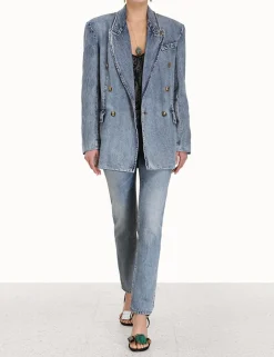 ZIMMERMANN Shorts & Pants<Luminosity Stovepipe Jean