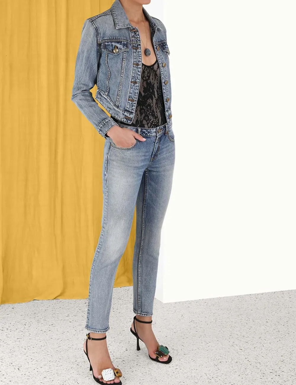 ZIMMERMANN Denim<Luminosity Stovepipe Jean