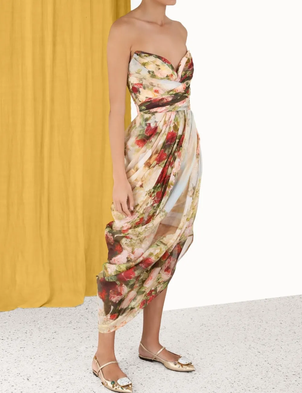 ZIMMERMANN Clothing<Luminosity Strapless Midi