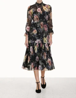 ZIMMERMANN Clothing<Luminosity Tubular Midi Dress