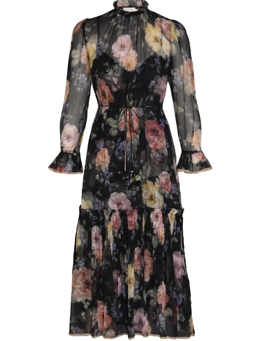 ZIMMERMANN Dresses<Luminosity Tubular Midi Dress