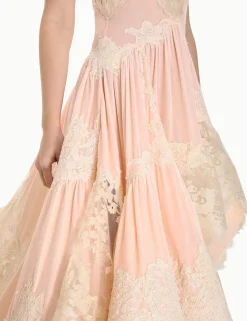 ZIMMERMANN Luminosity<Luminosity Velvet Lace Midi