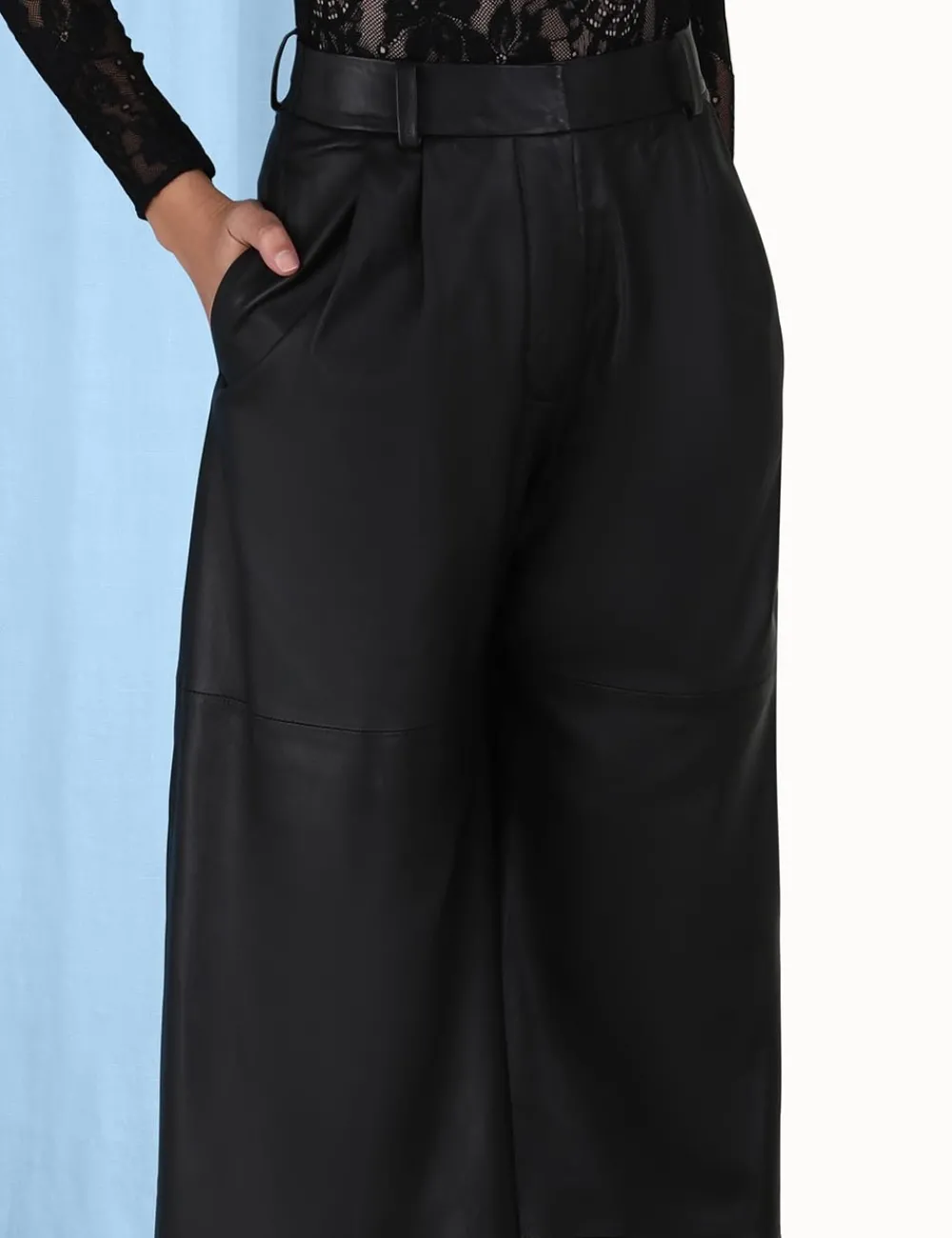 ZIMMERMANN Shorts & Pants<Luminosity Wide Leather Pant