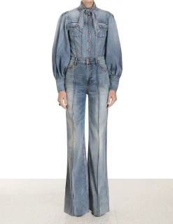 ZIMMERMANN Denim<Luminosity Wide Leg Jean