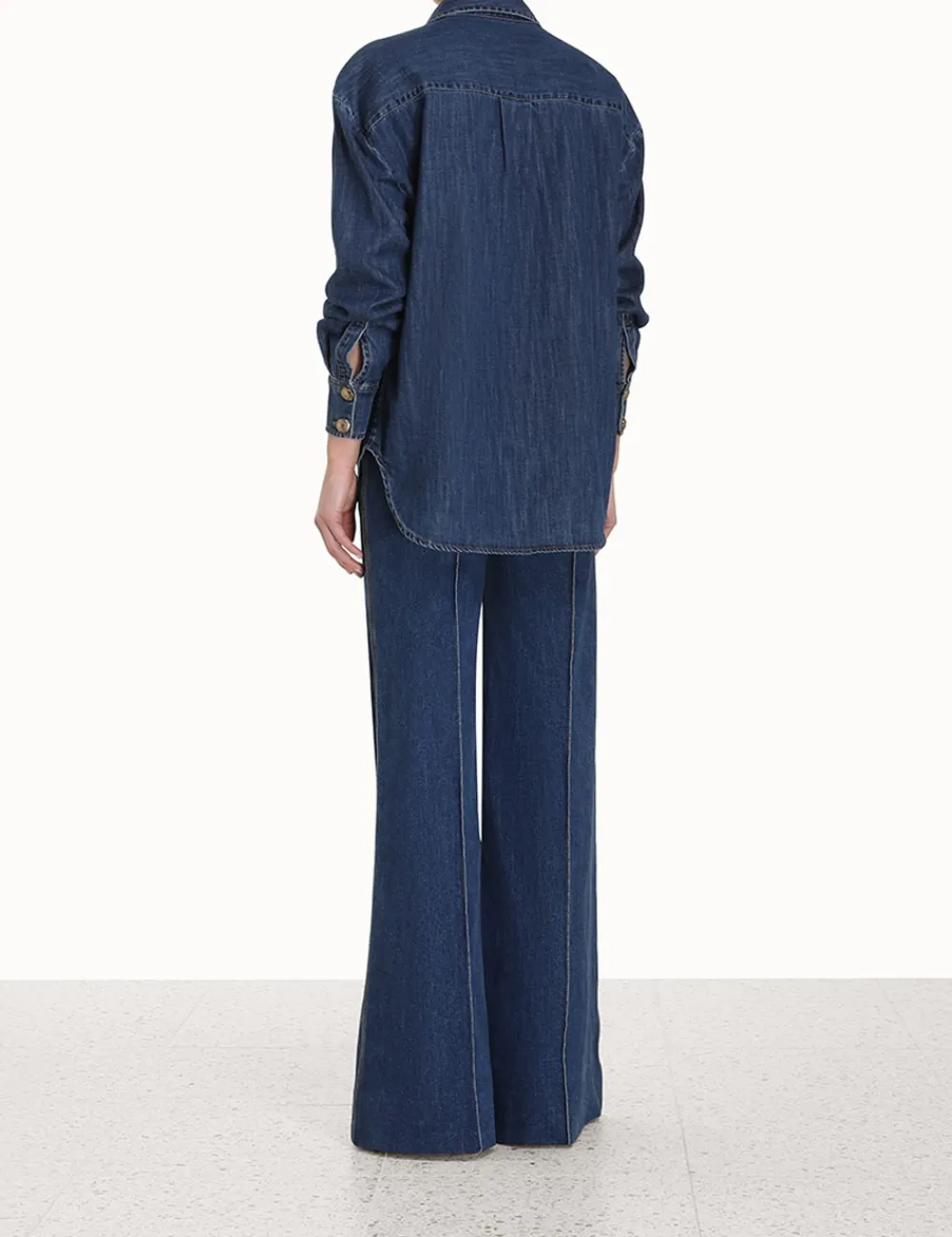 ZIMMERMANN Denim<Luminosity Wide Leg Jean