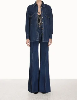 ZIMMERMANN Denim<Luminosity Wide Leg Jean