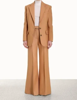 ZIMMERMANN Shorts & Pants<Luminosity Wide Leg Pant