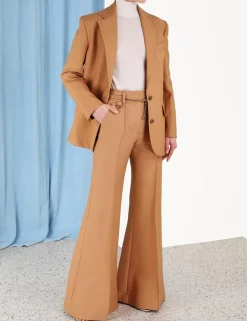 ZIMMERMANN Shorts & Pants<Luminosity Wide Leg Pant