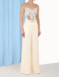 ZIMMERMANN Shorts & Pants<Luminosity Wide Leg Pant
