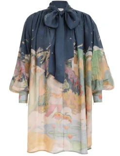 ZIMMERMANN Dresses<Lyrical Barrel Mini Dress