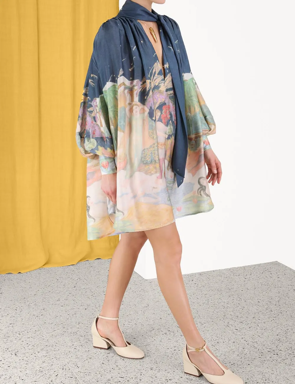 ZIMMERMANN Dresses<Lyrical Barrel Mini Dress