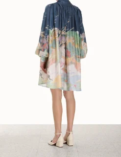 ZIMMERMANN Luminosity<Lyrical Barrel Mini Dress