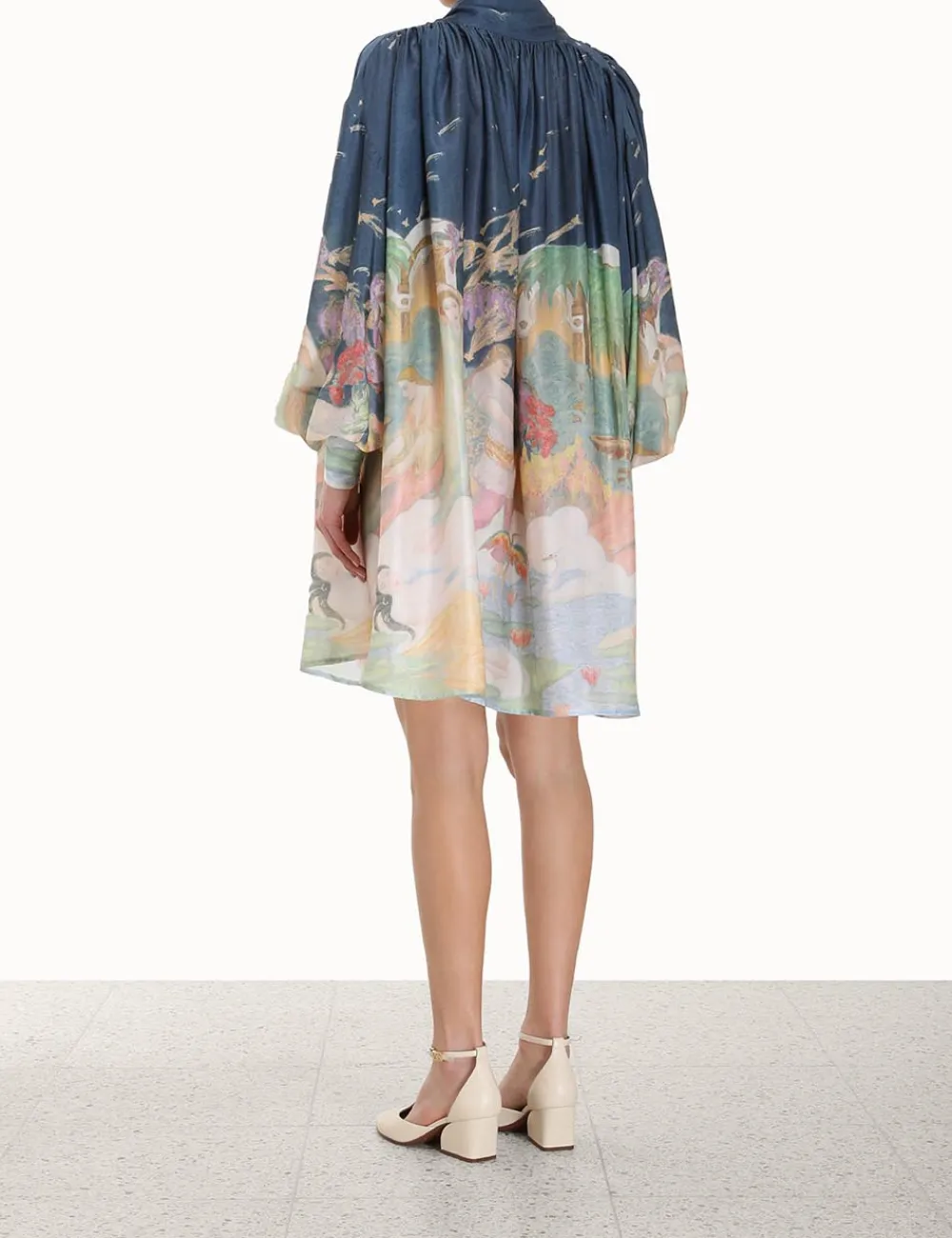 ZIMMERMANN Luminosity<Lyrical Barrel Mini Dress