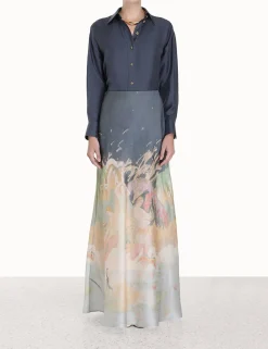 ZIMMERMANN Skirts<Lyrical Bias Flare Skirt