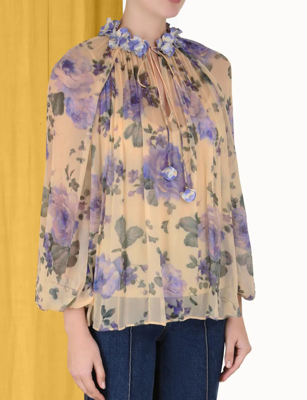 ZIMMERMANN Tops<Lyrical Billow Blouse