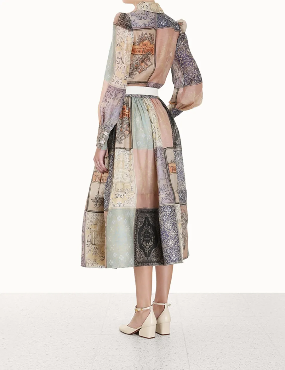 ZIMMERMANN Tops<Lyrical Book Print Blouse