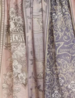 ZIMMERMANN Form & Light<Lyrical Book Print Midi Skirt