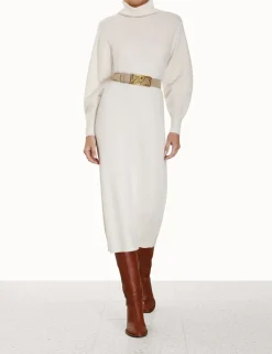 ZIMMERMANN Luminosity<Lyrical Brushed Wool Dress
