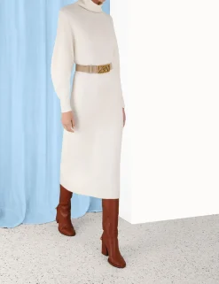 ZIMMERMANN Luminosity<Lyrical Brushed Wool Dress