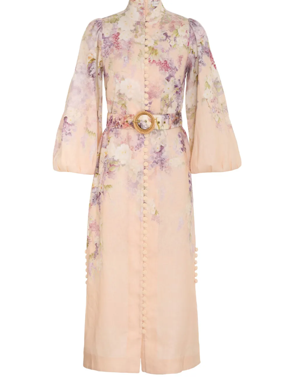 ZIMMERMANN Dresses<Lyrical Buttoned Midi Dress