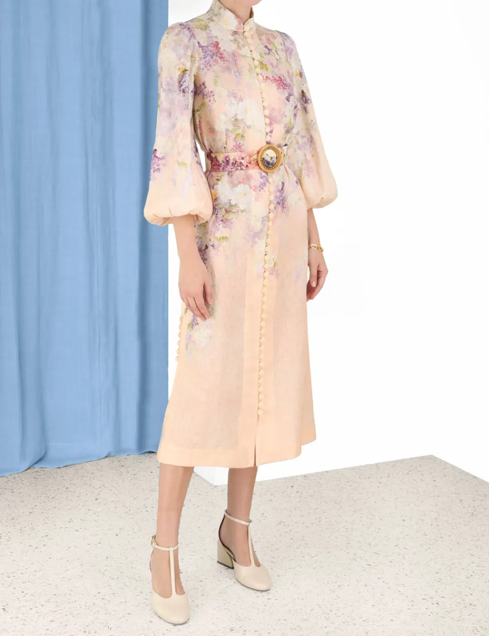 ZIMMERMANN Clothing<Lyrical Buttoned Midi Dress