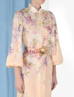 ZIMMERMANN Clothing<Lyrical Buttoned Midi Dress