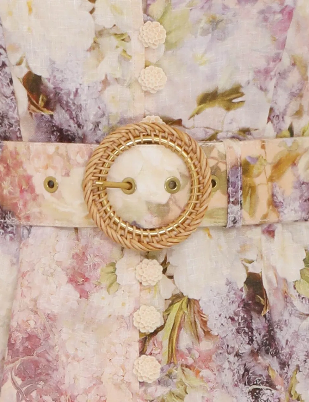 ZIMMERMANN Form & Light<Lyrical Buttoned Mini