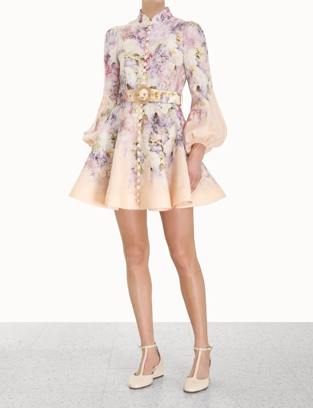 ZIMMERMANN Clothing<Lyrical Buttoned Mini