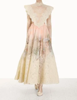 ZIMMERMANN Dresses<Lyrical Corded Lace Gown