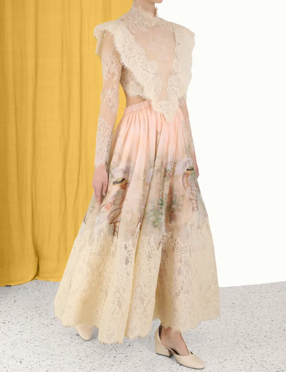 ZIMMERMANN Dresses<Lyrical Corded Lace Gown