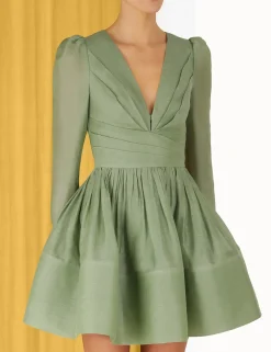 ZIMMERMANN Dresses<Lyrical Cross Over Mini
