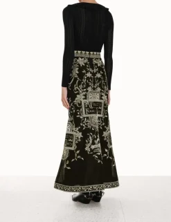ZIMMERMANN Skirts<Lyrical Embroidery Maxi Skirt